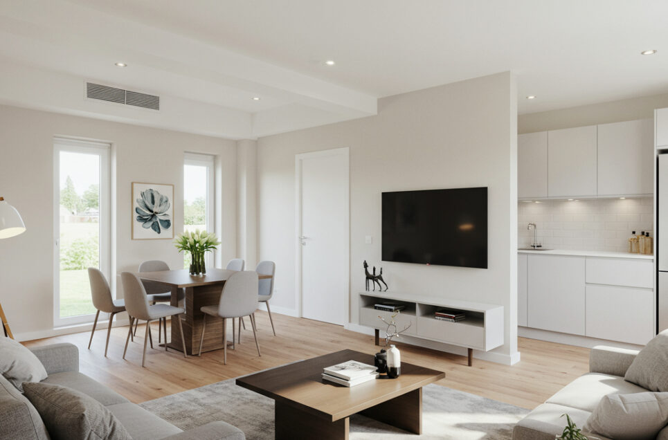 Warum offene Wohnkonzepte weiterhin beliebt sind