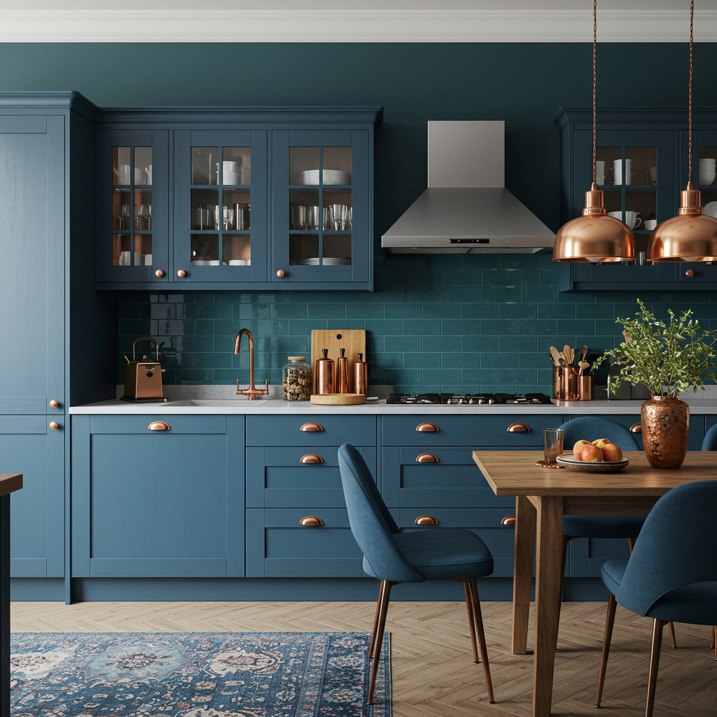 9. Petrol und Kupfer