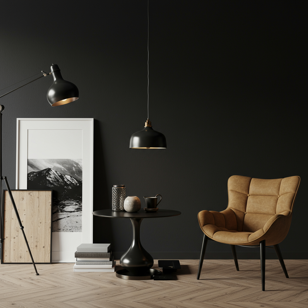 13. Anthrazit und Holz