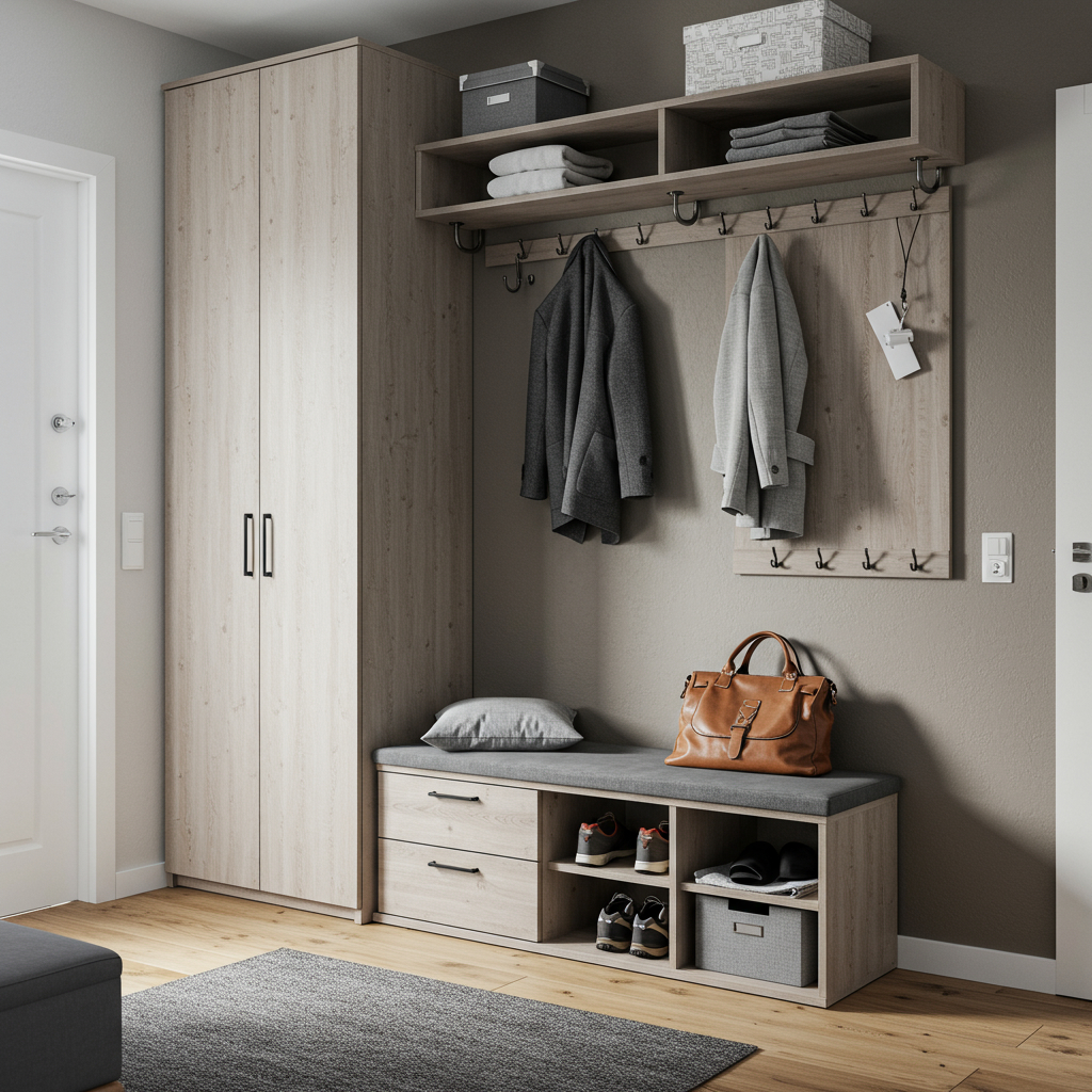 2. Praktische Garderobenlösungen