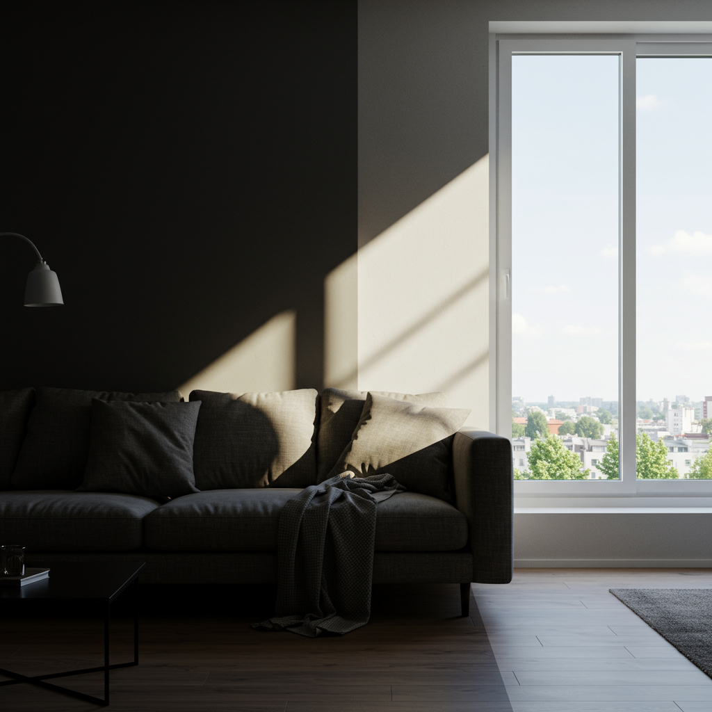 10. Möbel vor Fenstern