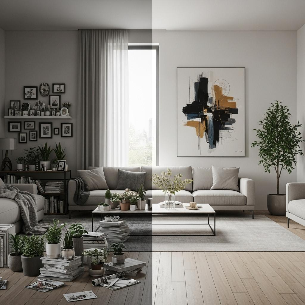 12. Zu viele Dekogegenstände