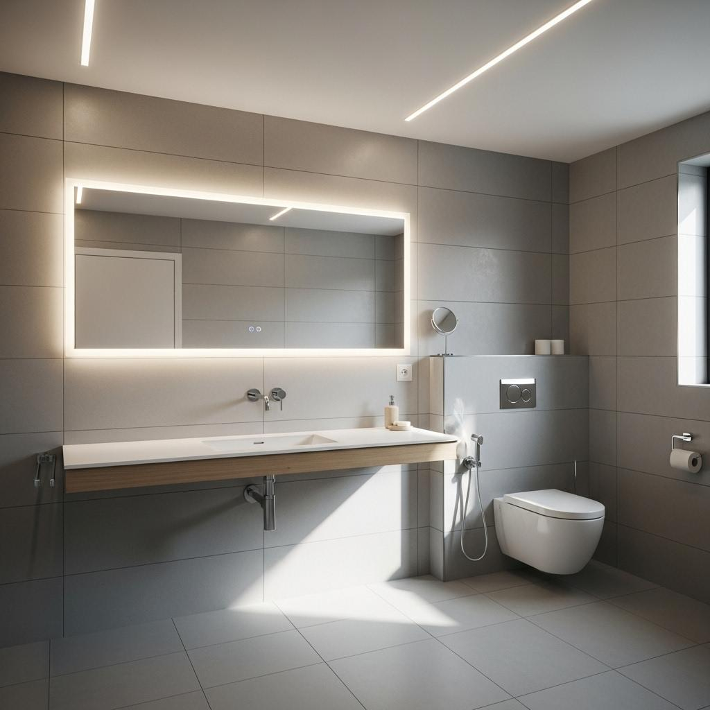 Schritt 4: Austausch von Spiegeln und Beleuchtung