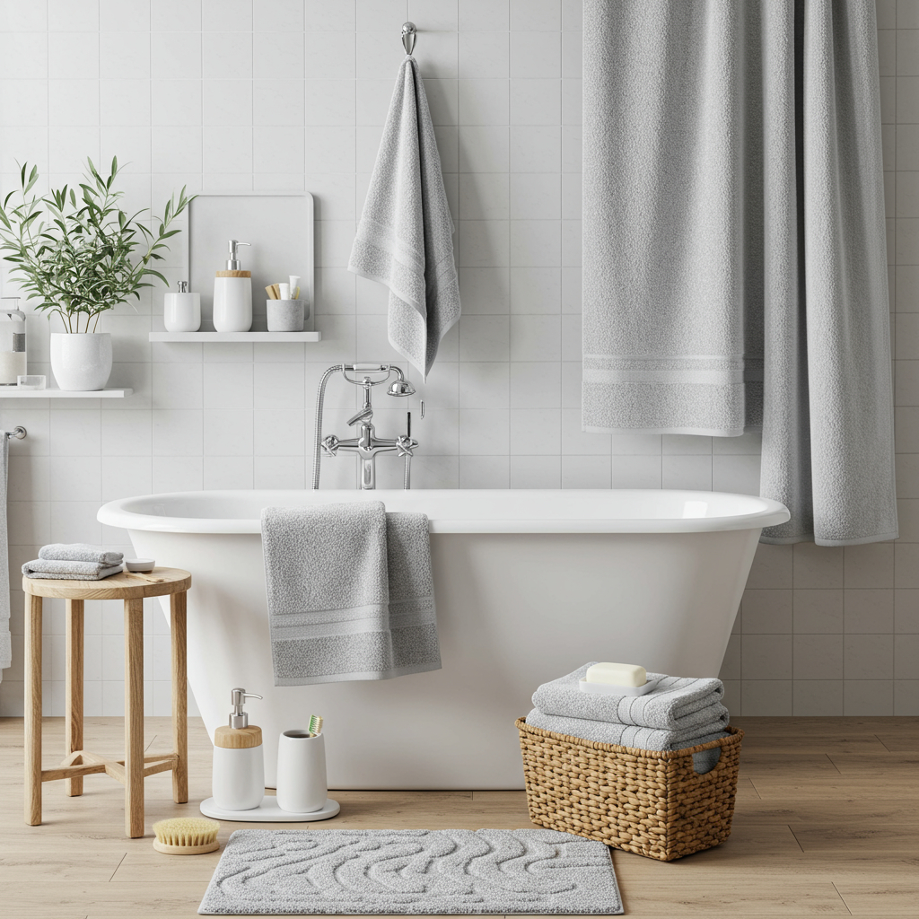 Schritt 5: Neue Badtextilien und Accessoires