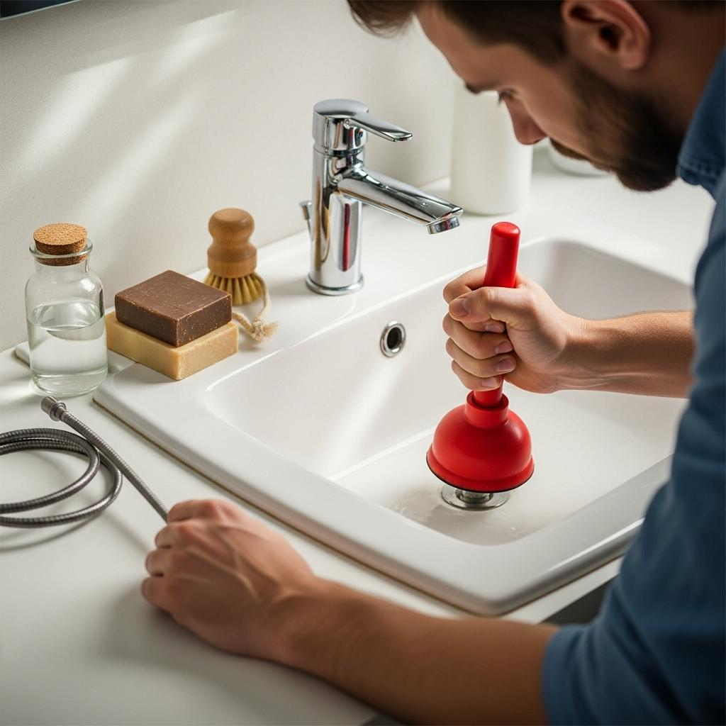 2. Verstopfte Abflüsse beseitigen