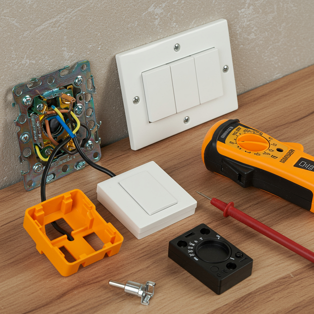 5. Steckdosen und Lichtschalter austauschen