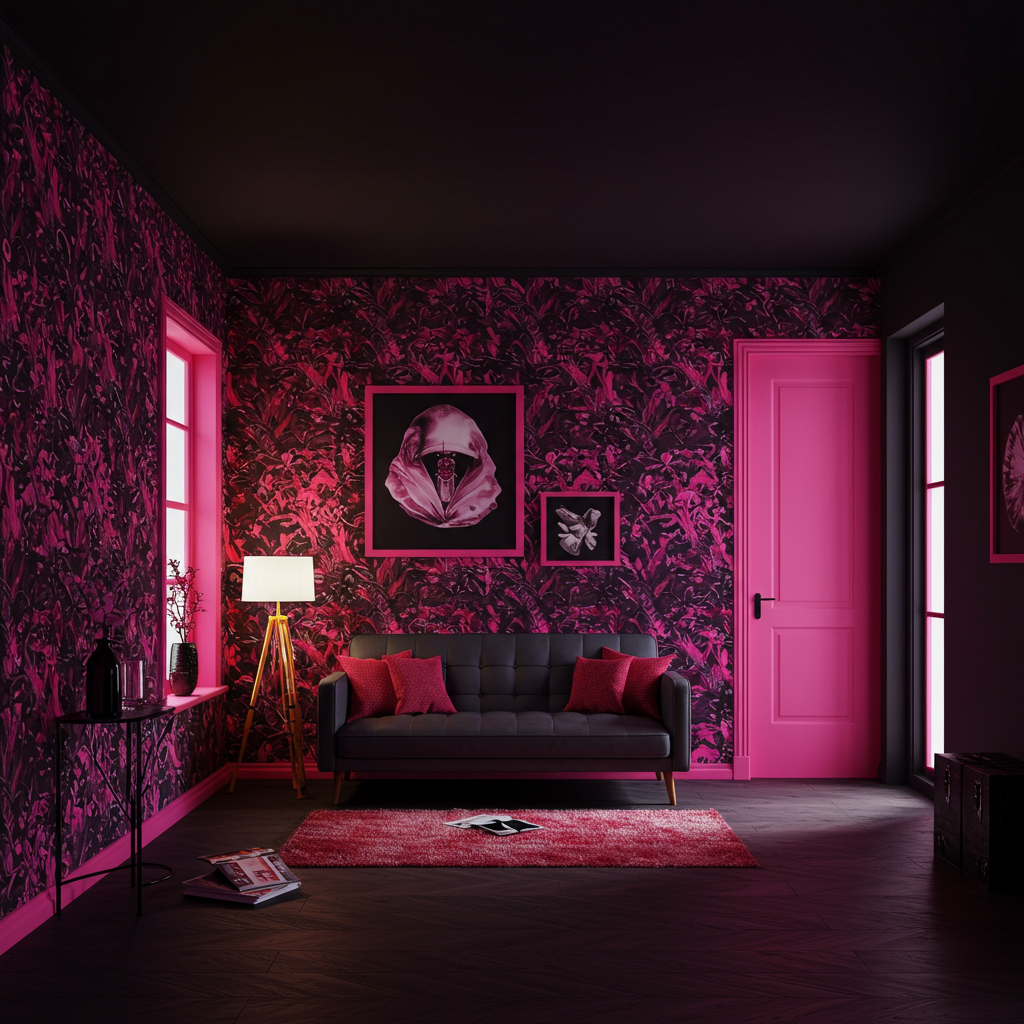 1. Ausgefallene Tapeten und Wandfarben