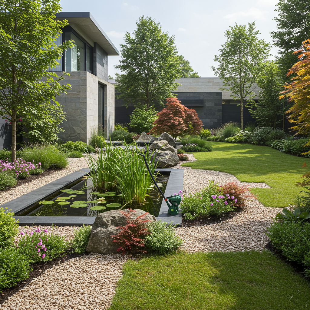 9. Übertrieben gestaltete Gärten