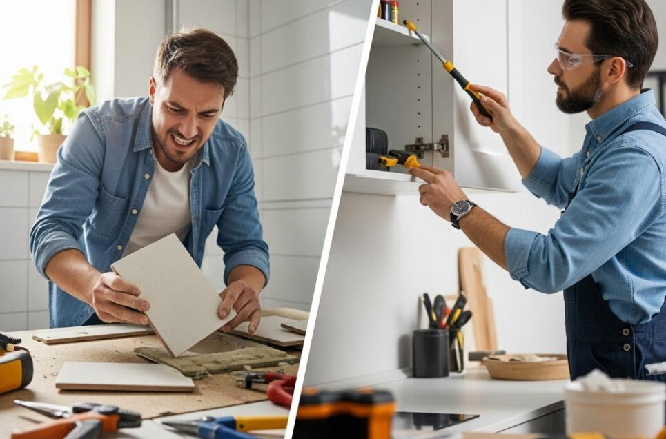 Wie Sie entscheiden, wann Sie selbst Hand anlegen oder einen Profi engagieren sollten