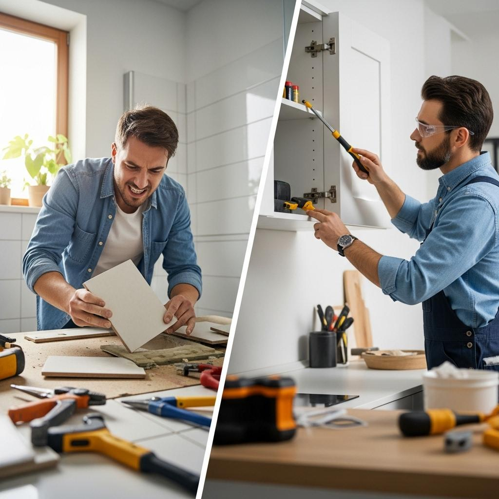 Wie Sie entscheiden, wann Sie selbst Hand anlegen oder einen Profi engagieren sollten