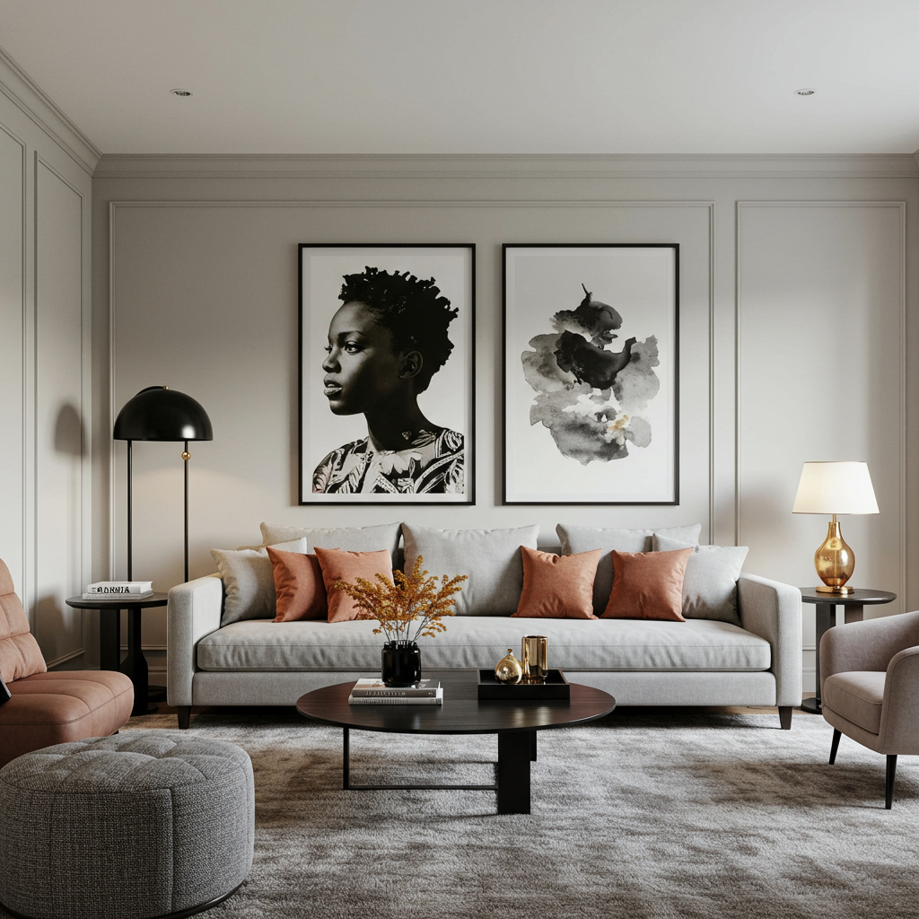 Schritt 3: Neutrale Farben als Basis für Akzente nutzen