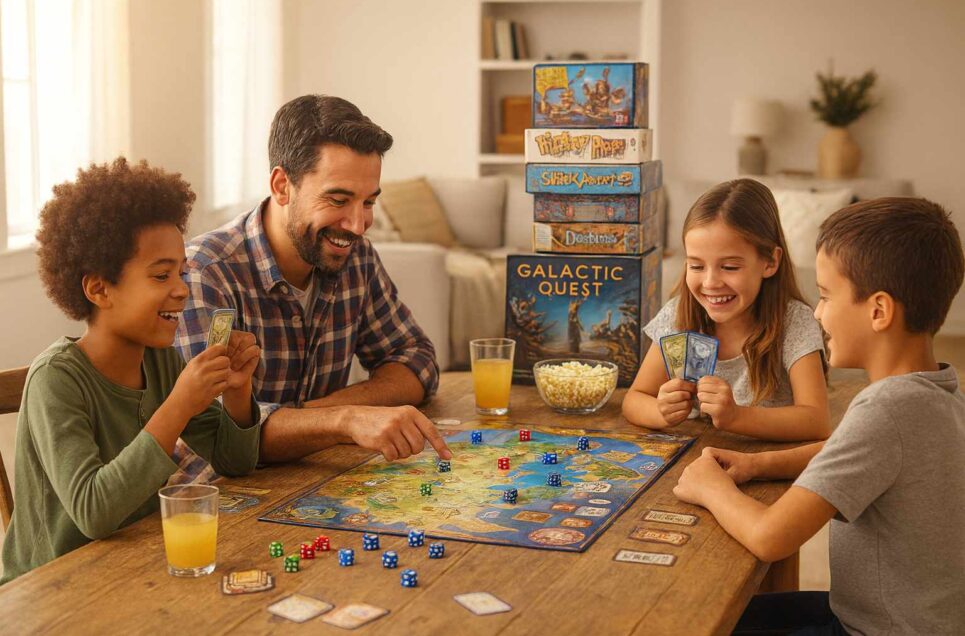 Die 10 besten Familien-Brettspiele 2025: Spaß für alle Altersgruppen und jeden Spieleabend