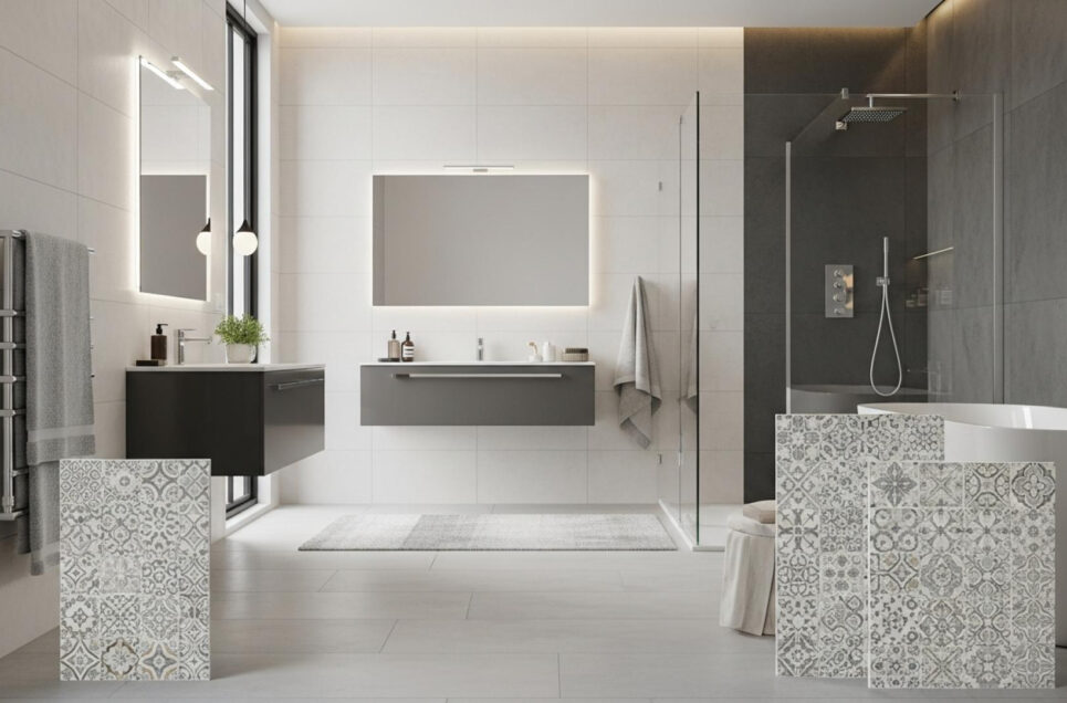 So wählen Sie die richtigen Fliesen für ein feuchtigkeitsbeständiges Badezimmer aus