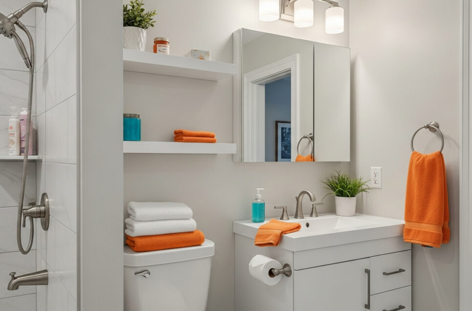 12 Kleine Badezimmer-Upgrades mit großer Wirkung