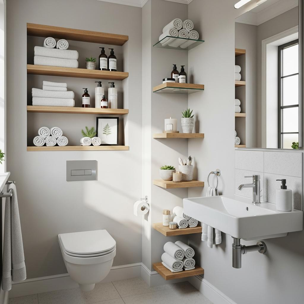 3. Wandregale f&uuml;r mehr Stauraum