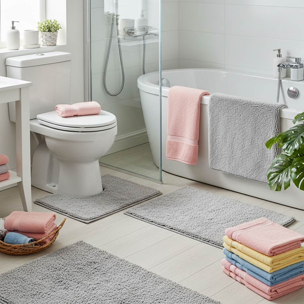 11. Neue Badtextilien