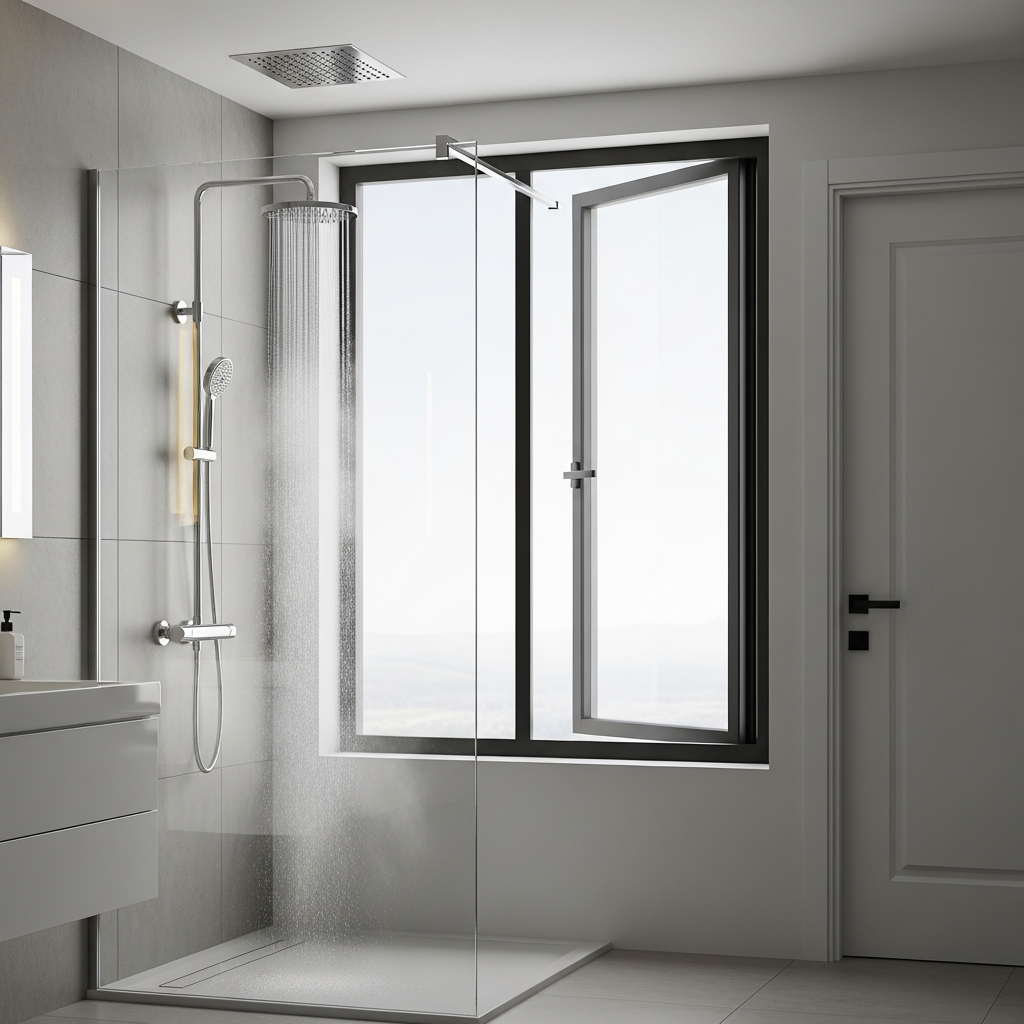 Schritt 4: Badezimmer regelmäßig und richtig lüften