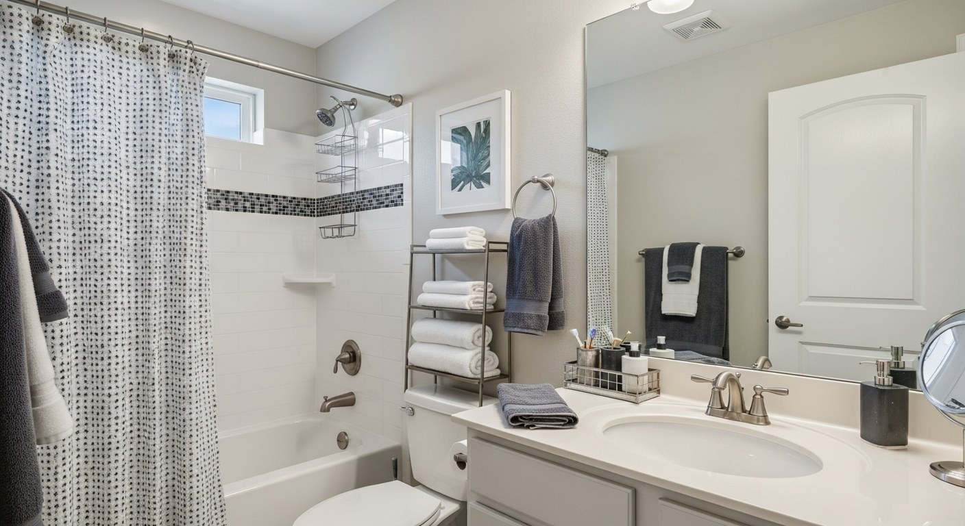 12 Preiswerte Möglichkeiten, Ihr Badezimmer schnell zu verwandeln