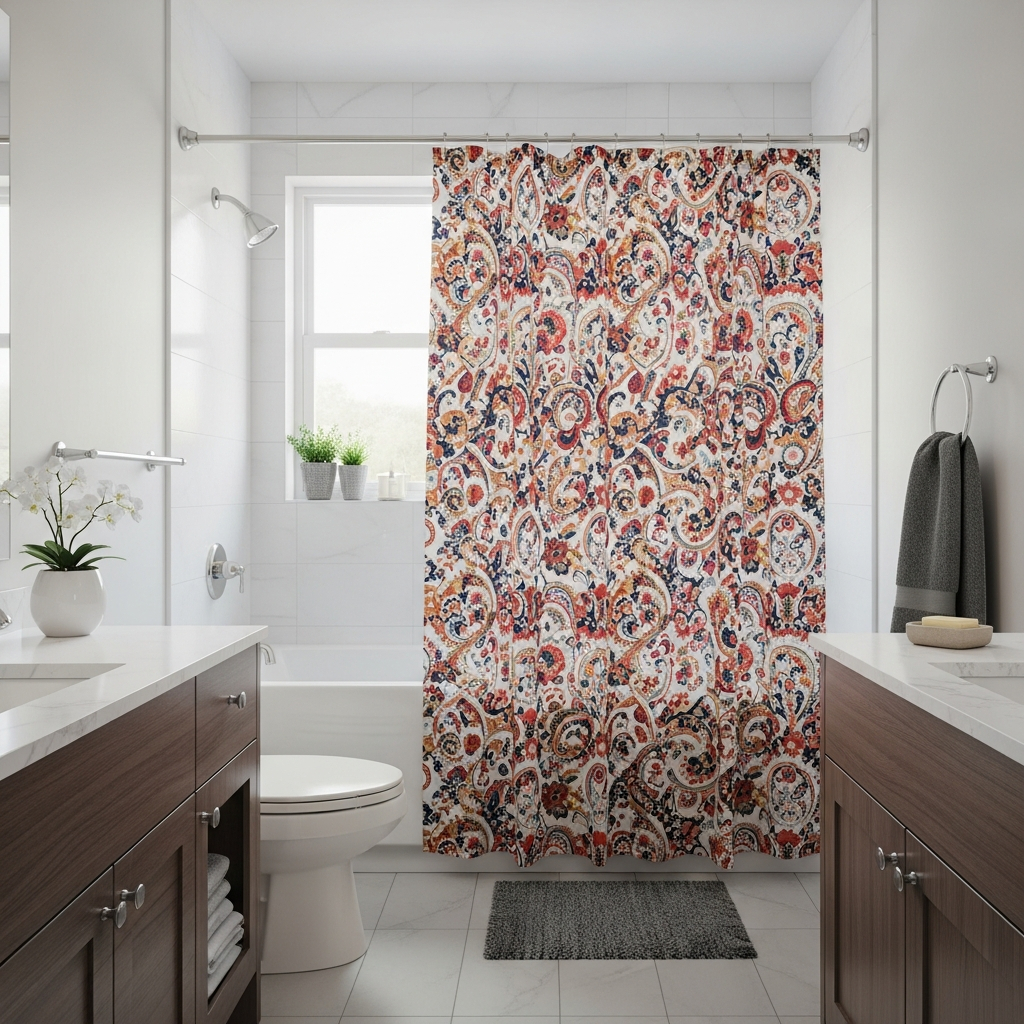 5. Duschvorhang austauschen