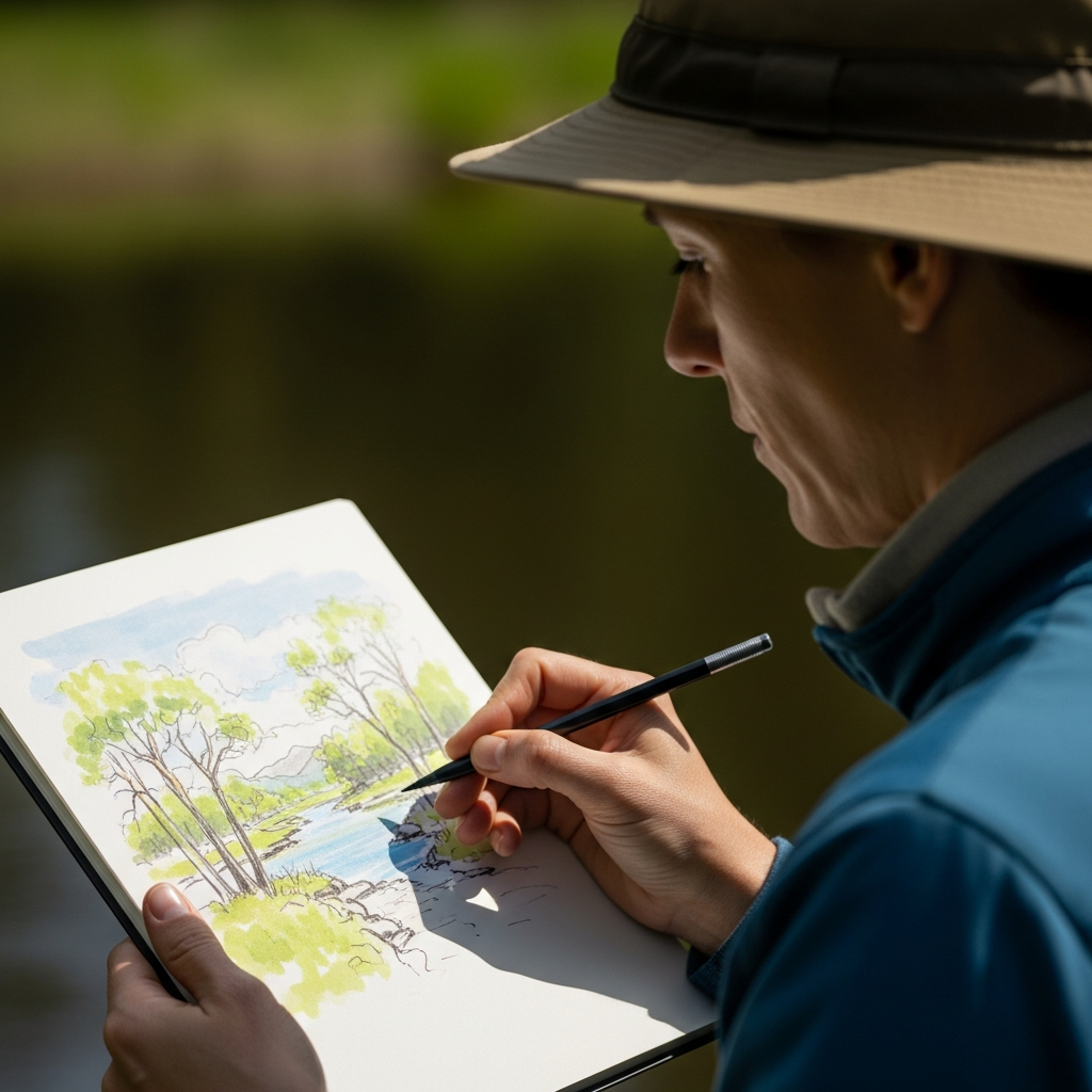 4. Zeichnen nach der Natur