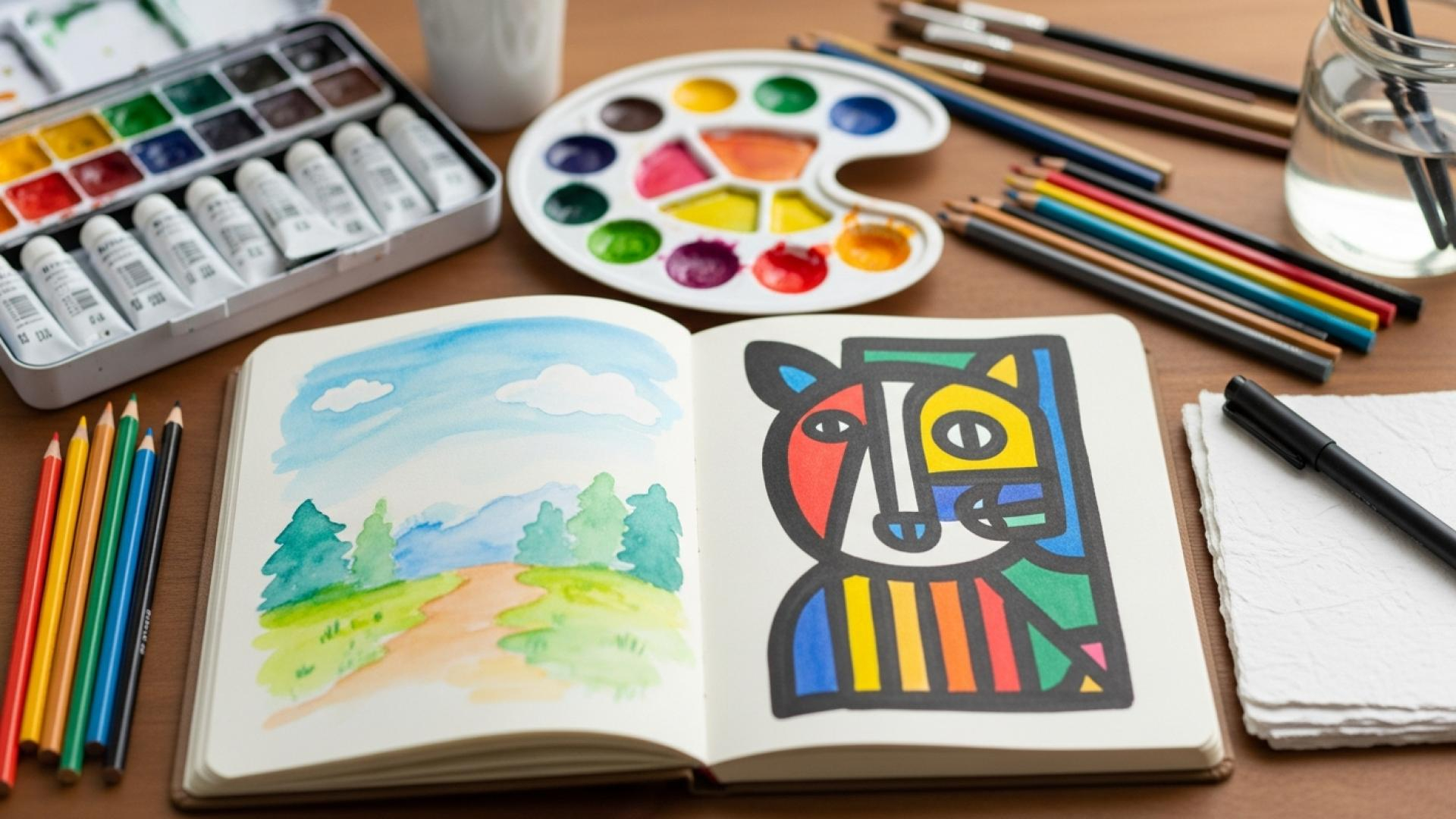 10 Kunststile, die sich perfekt für Einsteiger eignen