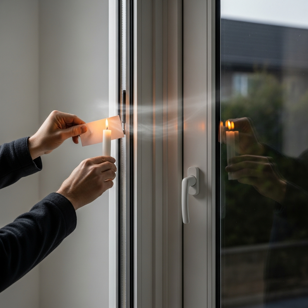 Schritt 4: Fenster und Türen auf Dichtheit prüfen