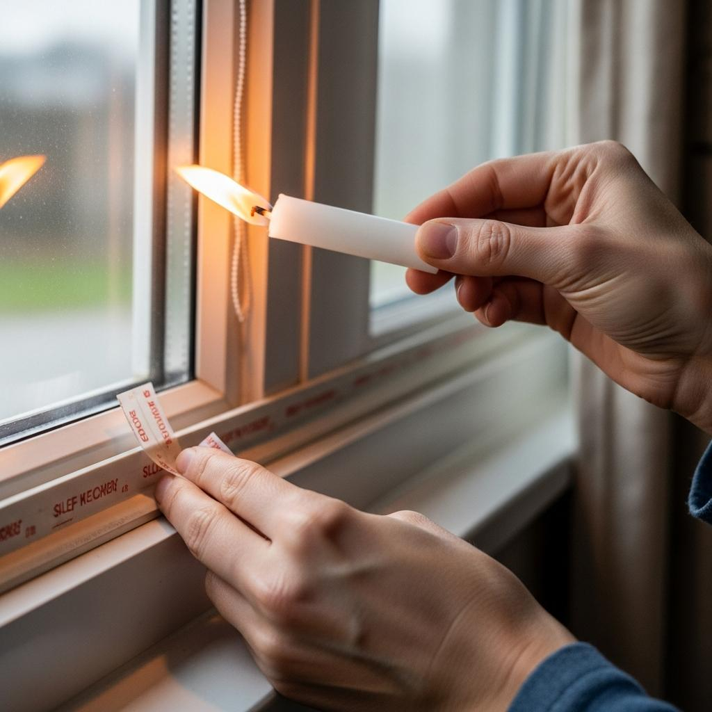 Schritt 5: Fenster und Türen abdichten