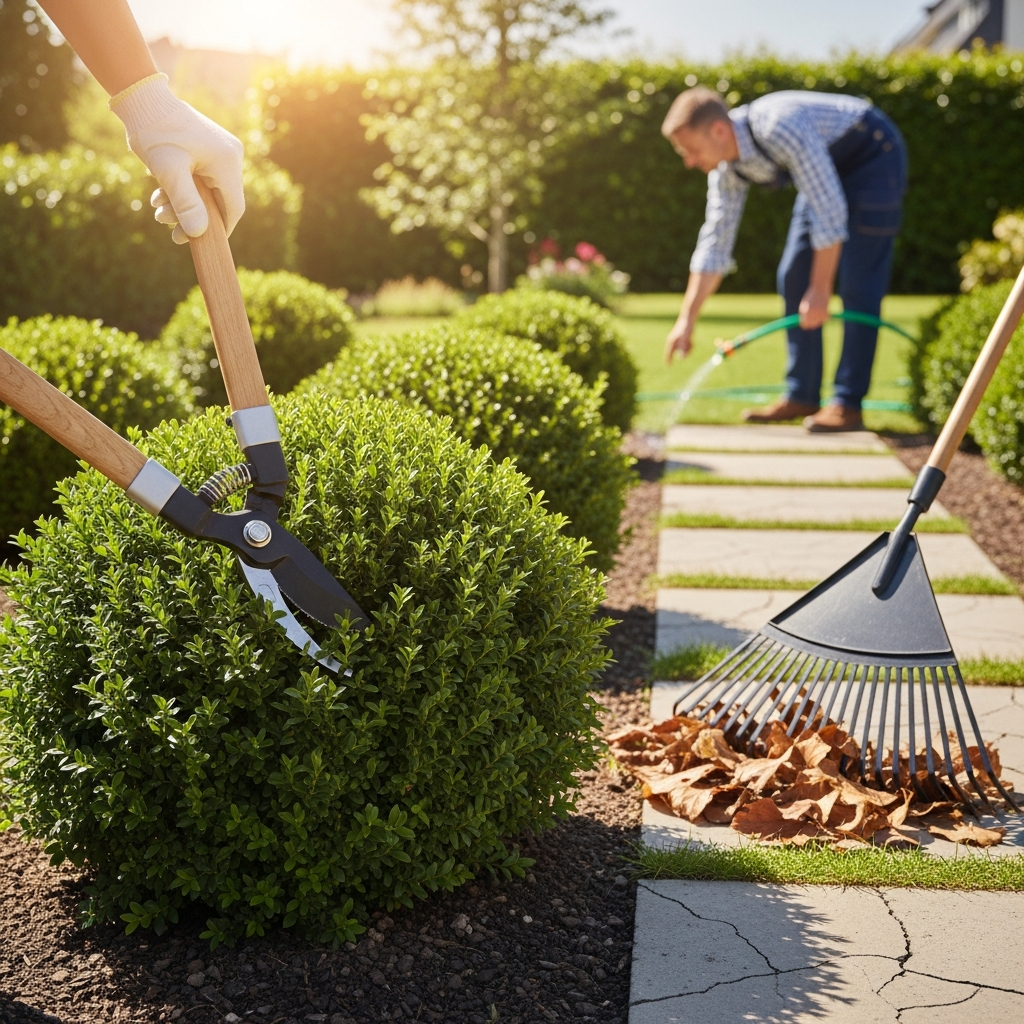 6. Außenbereiche und Gartenpflege